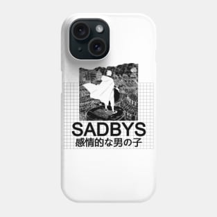 Sad Boys in White Phone Case