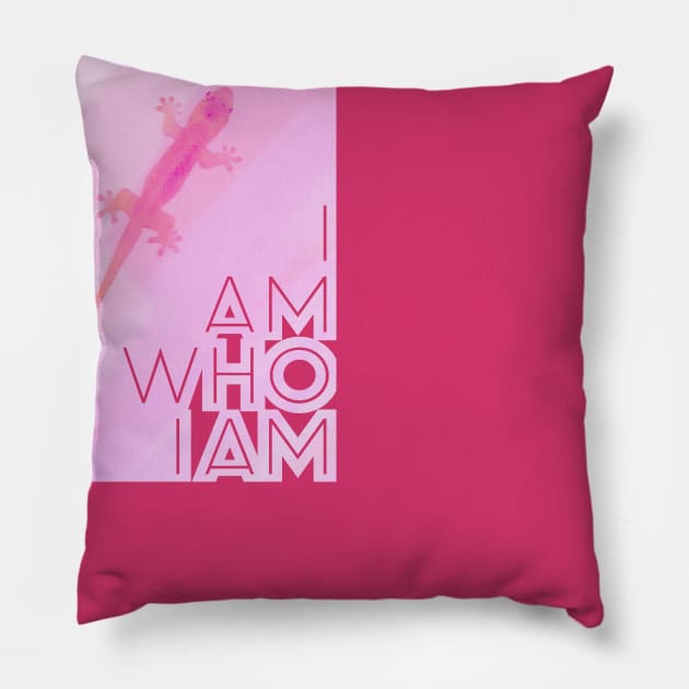 I am who I am Pillow by AAADesign