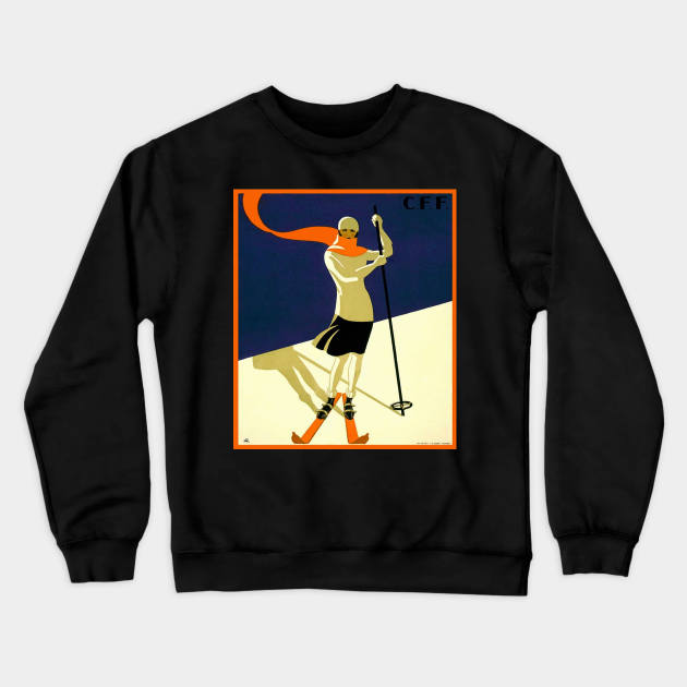 vintage ski hoodie