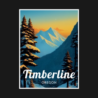 Timberline Oregon United States Ski T-Shirt