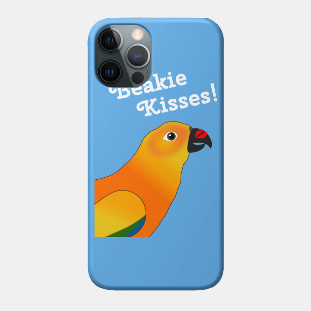 Beakie Kisses Sun Conure Parrot - Father - Phone Case