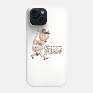 Defunct Appleton Foxes (Fox Cities) Minor League Baseball 1964 Phone Case