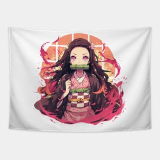 nezuko Tapestry