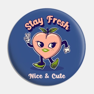 Nice & Cute Peach Pin