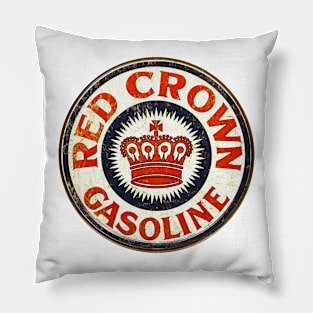 Vintage Gasoline Sign Pillow