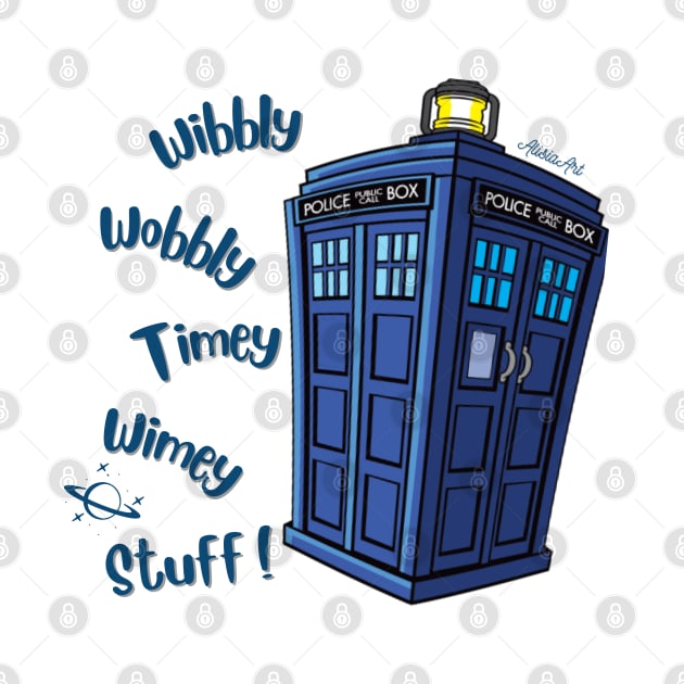 Wibbly wobbly, Timey Wimey Stuff 2 by AlisiaArt