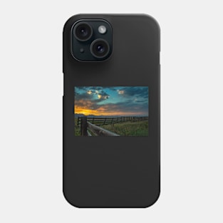 Sunset View East of the Flatiron Mountains Phone Case