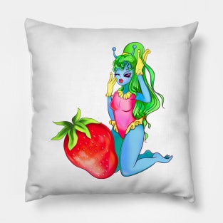 Strawberry Babe Pillow