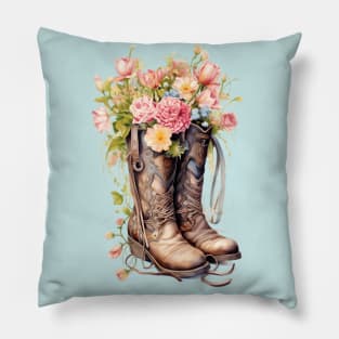 Coastal Cowgirl 01 Pillow