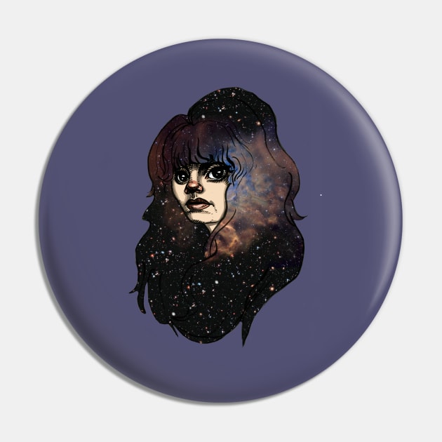 Galaxy Girl Pin by Taylorbryn