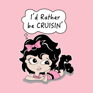 Car Cruiser Cartoon, Hot Rod Hottie, Morrissey OC T-Shirt