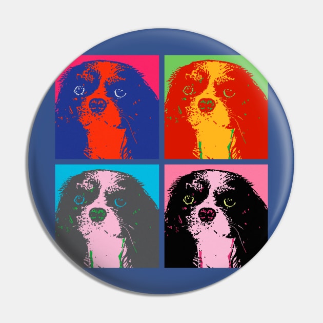 Warhol Dog Pin by Mr Campbell