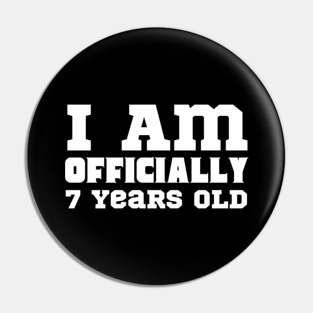 I Am 7 Pin by HobbyAndArt