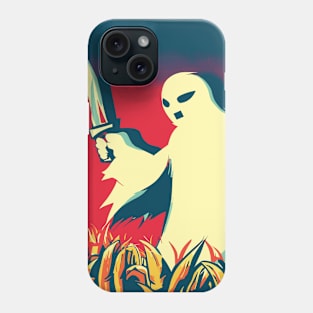 Retro haunted corn field Phone Case