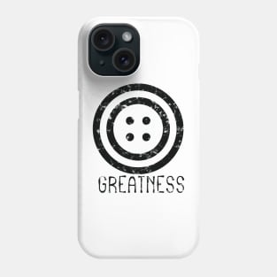 Africa Sankofa Adinkra Symbol "Greatness" Black. Phone Case