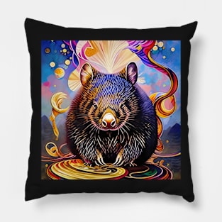 Cosmic Wombat 3 Pillow