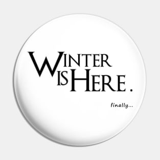 winter lovers Pin