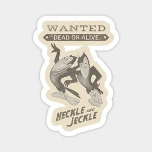 Heckle and Jeckle Retro Cartoons Magnet