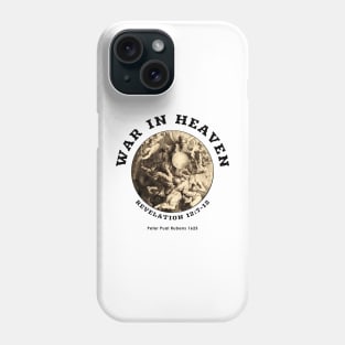 War in Heaven Revelation Story Peter Paul Rubens Phone Case