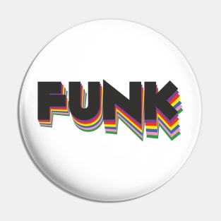 FUNK (Dark Print) Pin