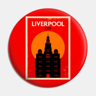 Liverpool Poster Design Pin