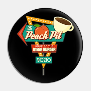 The Peach Pit from Beverly Hills 90210 Pin