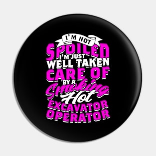 Heavy Equipment Operator Certified Excavator Operator Pin