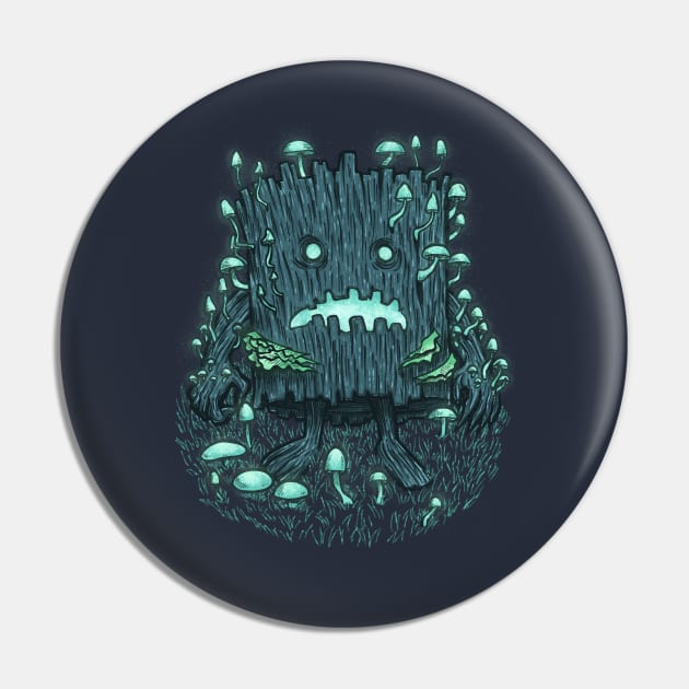 The Fungus Log Pin by nickv47