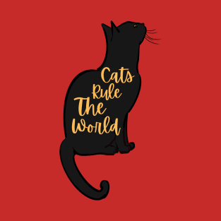 Cats Rule The World T-Shirt