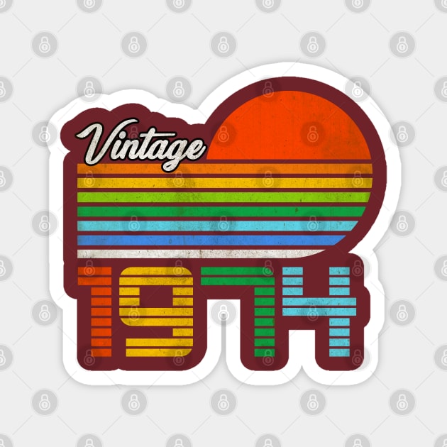 Vintage 1974 Magnet by tepe4su