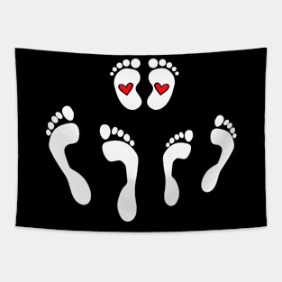 Offspring Baby Pregnant Baby Happiness Tapestry