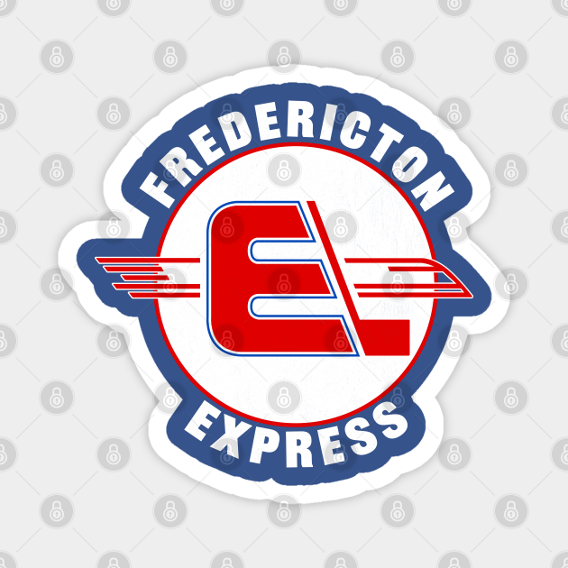 Defunct Fredericton Express Hockey 1988 - New Brunswick - Magnet | TeePublic