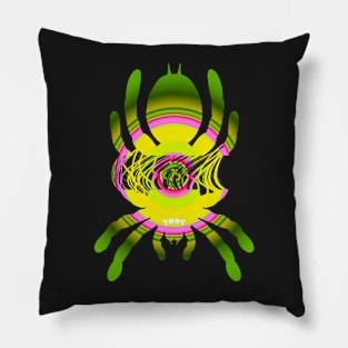 Tarantula Silhouette V146 (Radial) Pillow