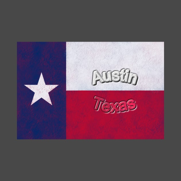 Austin Texas Flag by rand0mity