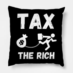 Tax the Rich Pillow