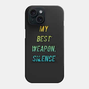 be strong to achieve what you want yourself Phone Case