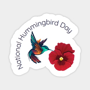 National Hummingbird Day Magnet