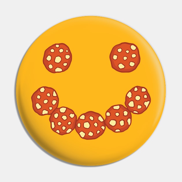 Pepperoni Smile Pin by Bruno Pires