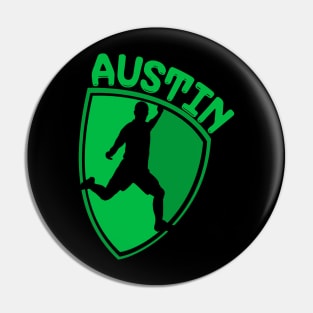 Austin Soccer Pin