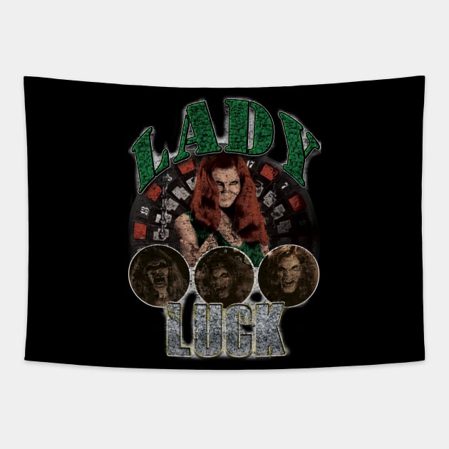 LADY LUCK VINTAGE Tapestry by HHN UPDATES