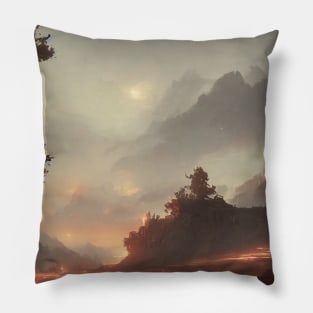 landscape pictures for wall fascinating Pillow