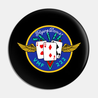 VMF 222 Flying Deuces Pin