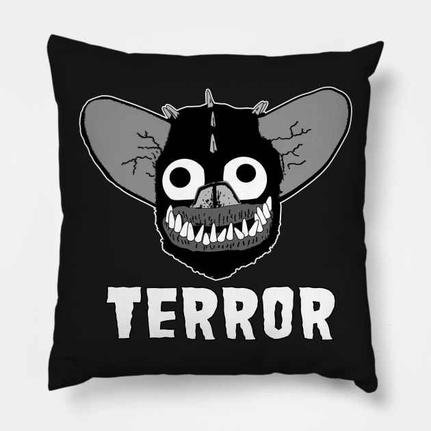 Terror from Beneath the Earth T-Shirt Pillow by SaintEuphoria