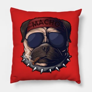 Macho dog Pillow
