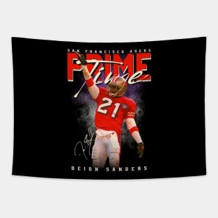 Deion Sanders - San Francisco 49ers Original Aesthetic Tribute 〶 Tapestry