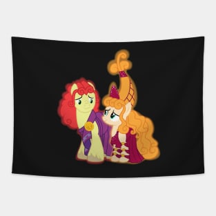 Bright Mac and Pear Butter as Zeus and Hera Tapestry