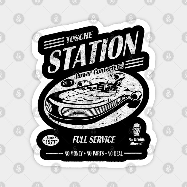 tosche station Magnet by lindyss