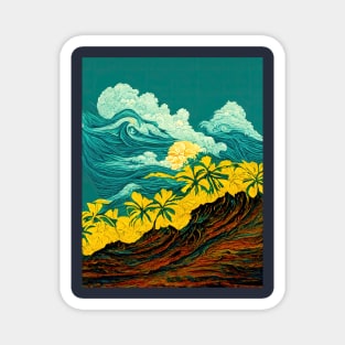 Illustrations inspired by Vincent van Gogh Magnet