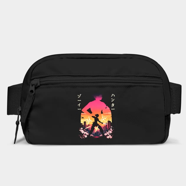 Zoey Kpop Demon Hunters Anime Ninja Warrior Sunset City Huntrx Huntrix Lovers by Tshirtiz