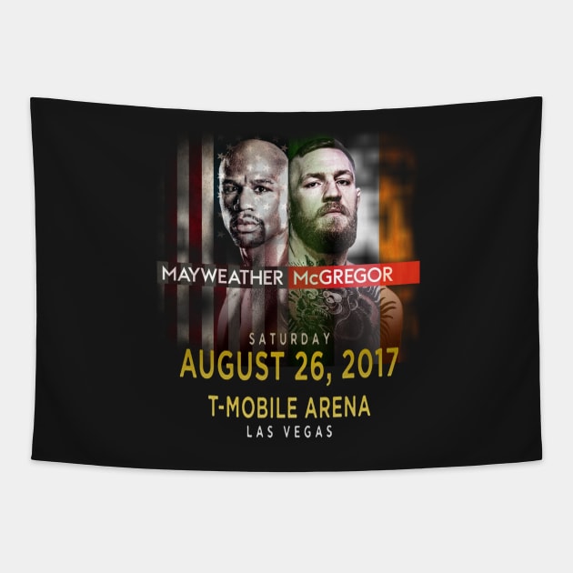 Floyd VS Gregor Tapestry by antoniabubar